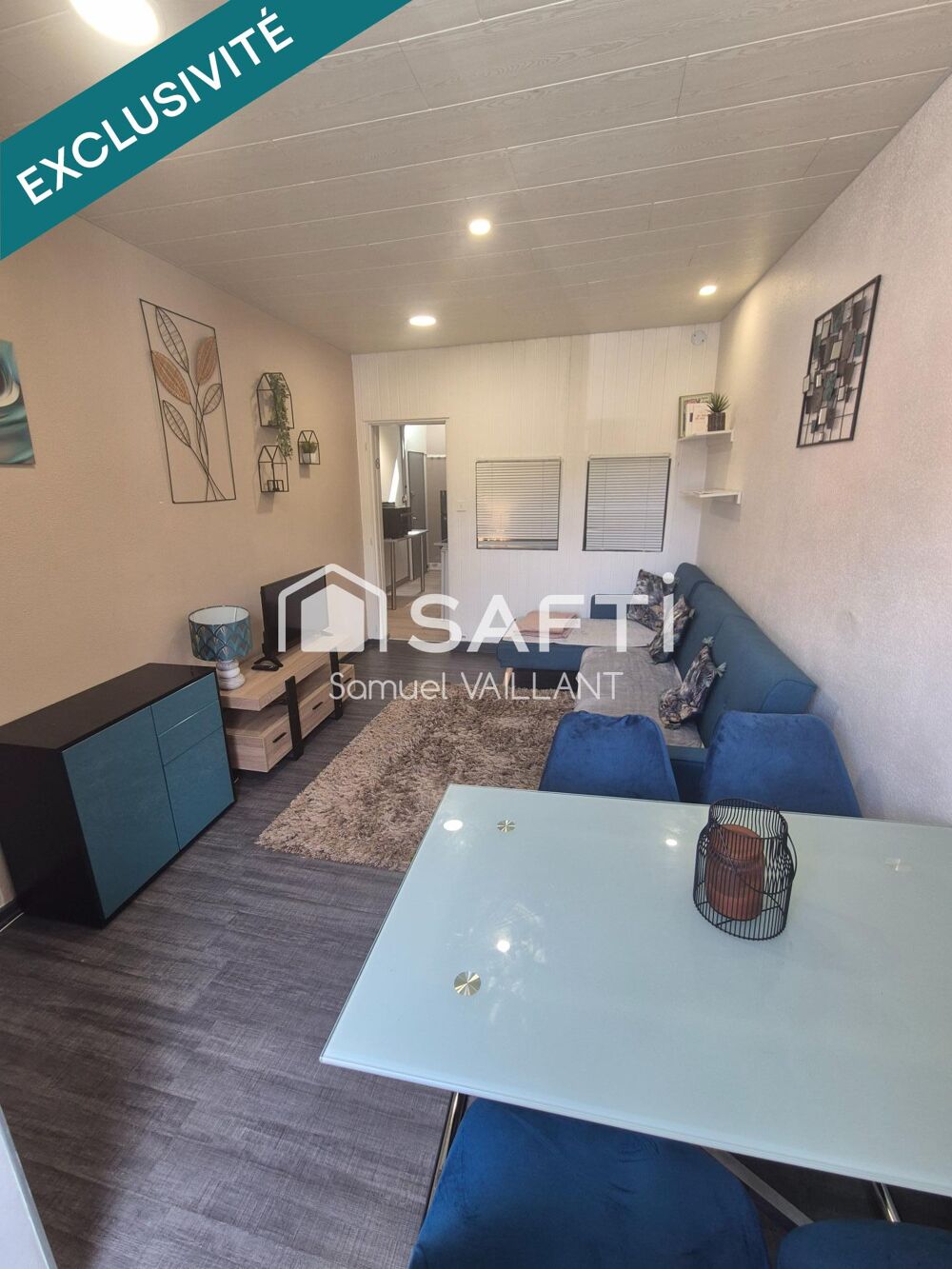 Apparentement, 31m2, T1,chambre, séjour, sdb