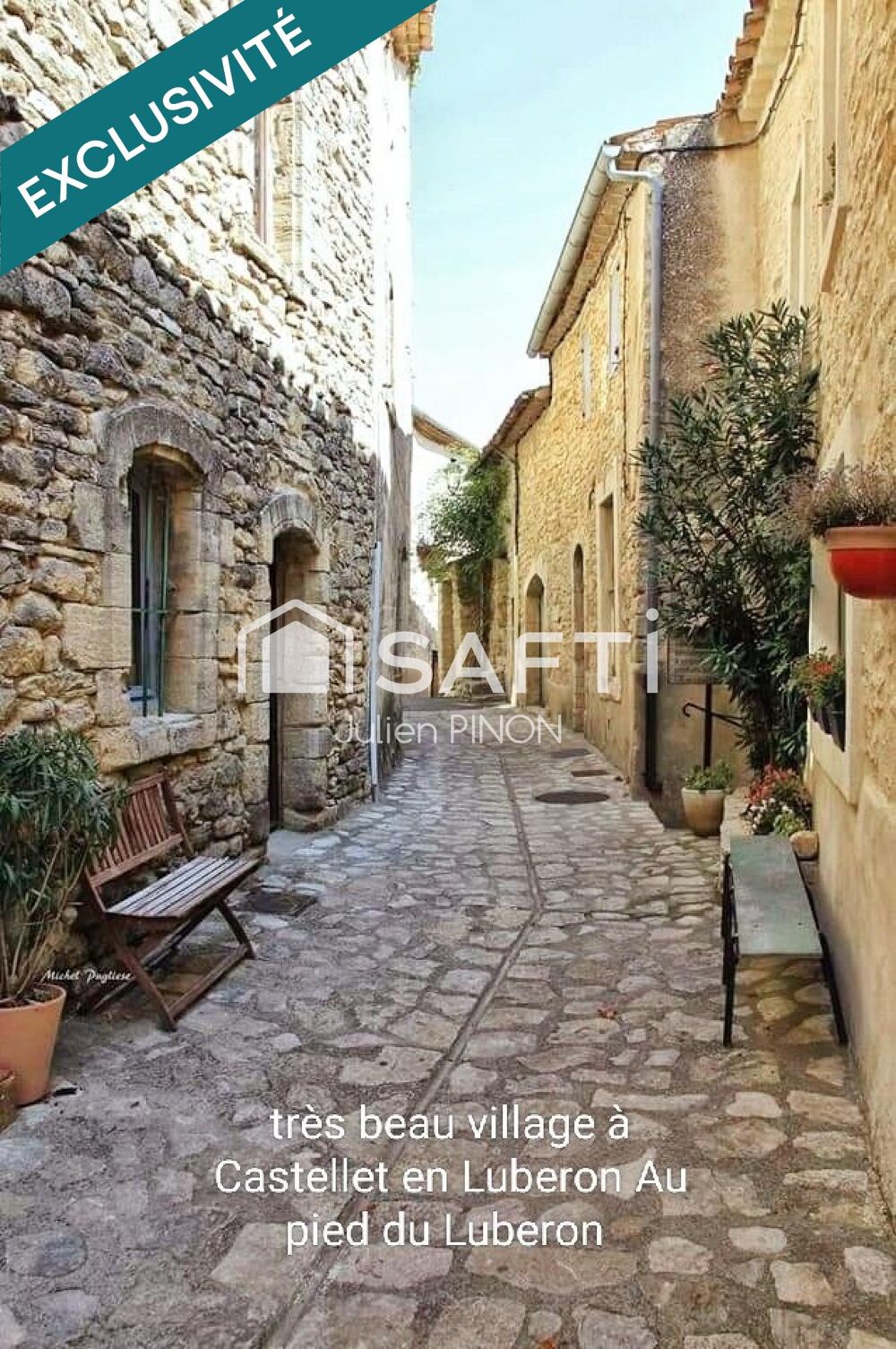 Charme authentique et sérénité au coeur du Castellet 115 m²