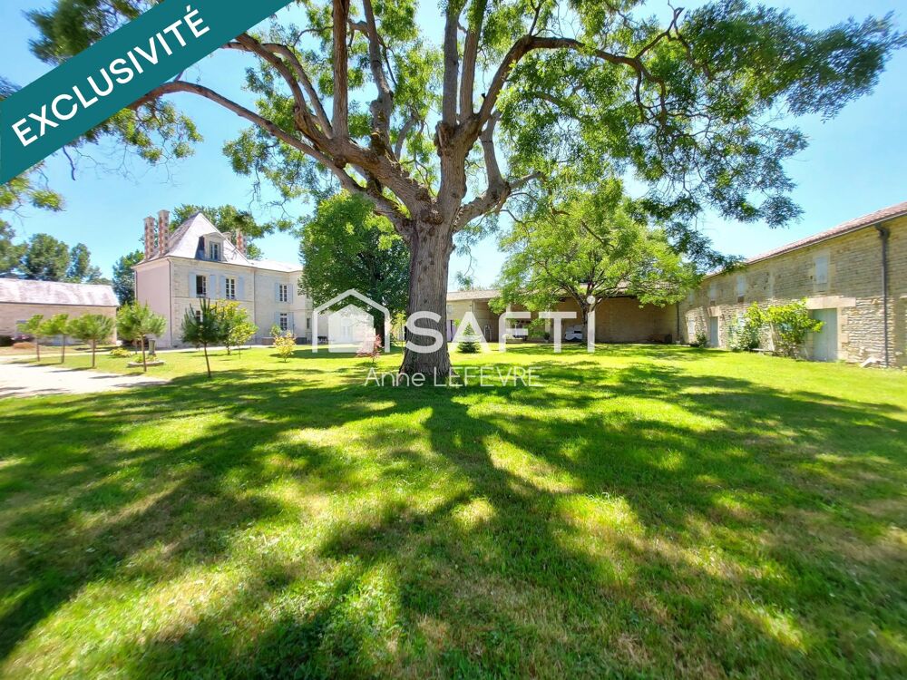 � vendre  Propri�t�/ch�teau Marsais (17700)