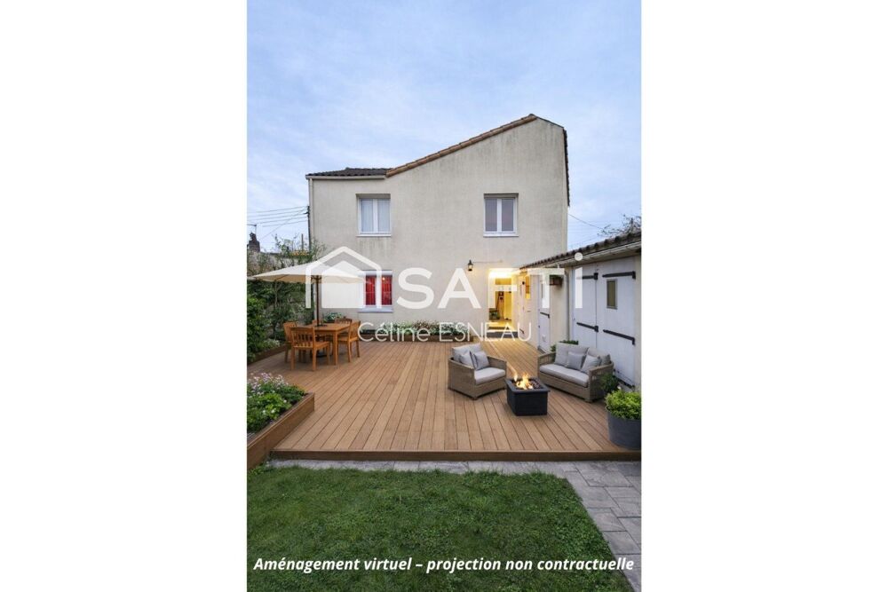 Vente Maison MAISON 94 M² - 3CH - GARAGE - DEPENDANCES - JARDIN Reze