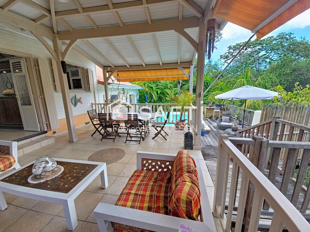 Vente Maison Villa atypique avec studio, piscine et jardin tropical – Pointe du Boutk Les trois-ilets