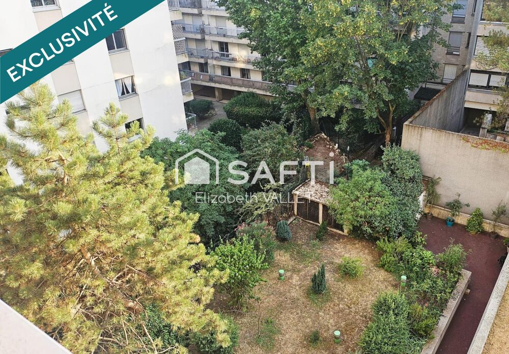 Vente Appartement Appartement rare 2 pièces vu sur jardin Paris 20