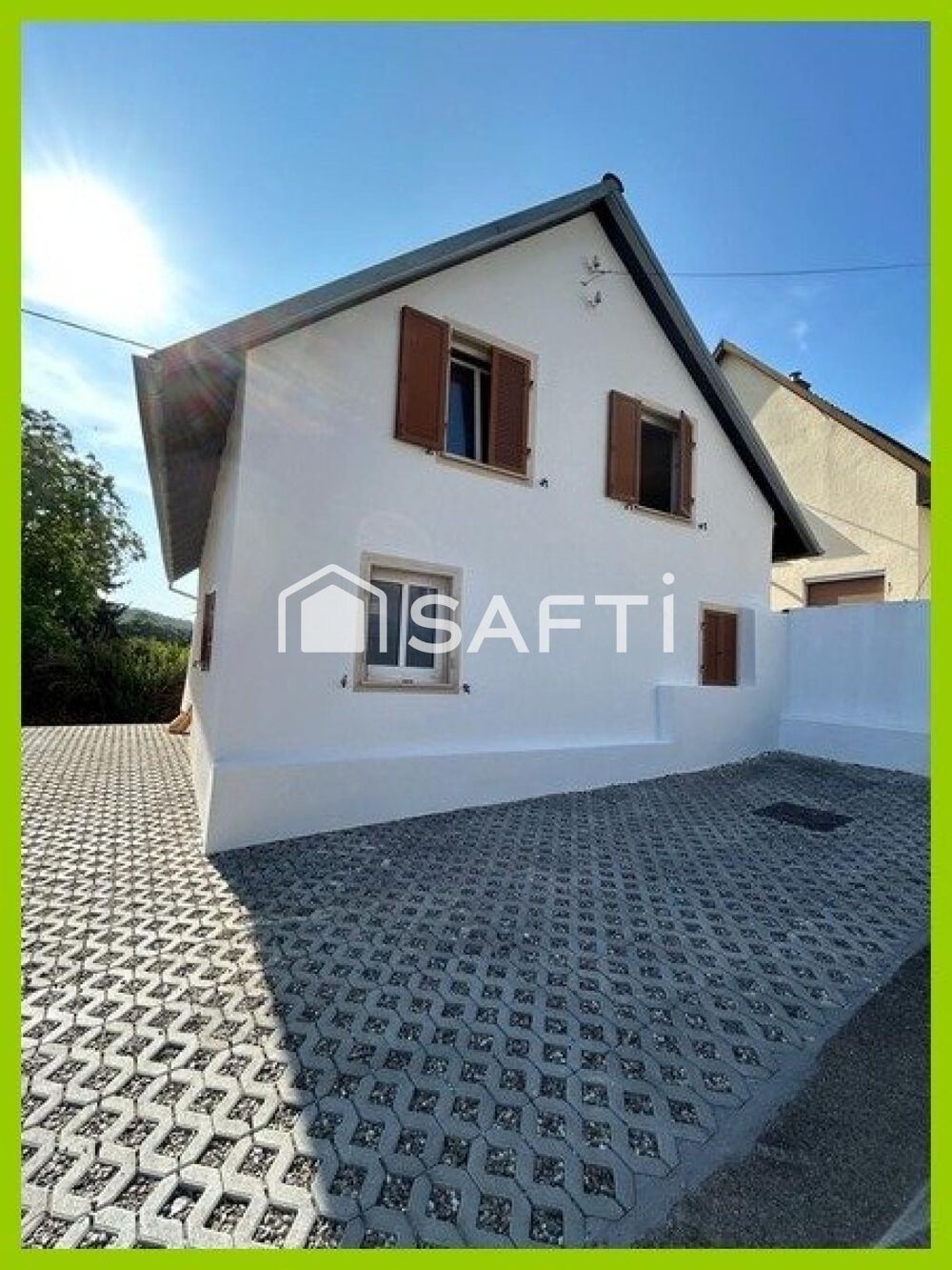 Très belle maison alsacienne rénovée dans le coeur du village de Walheim