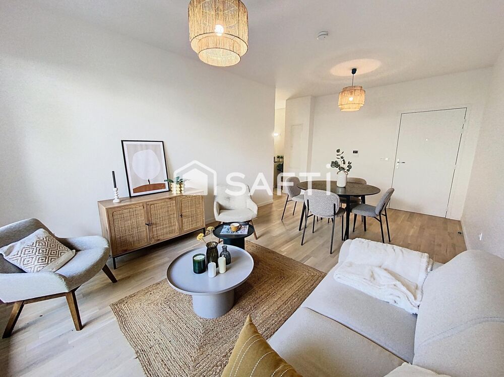 PROCHE METRO LIGNE 14 - LUMINEUX - TERRASSE ET JARDIN de 37 m2