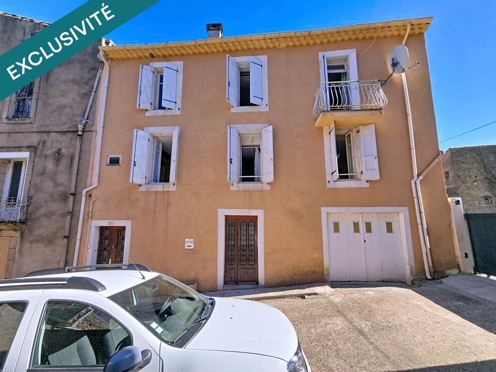 Maison de village avec garage, caves et 3 chambres  Camplong
