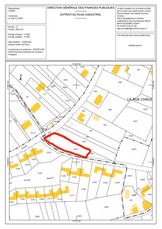 Terrain � vendre 1188 m�
