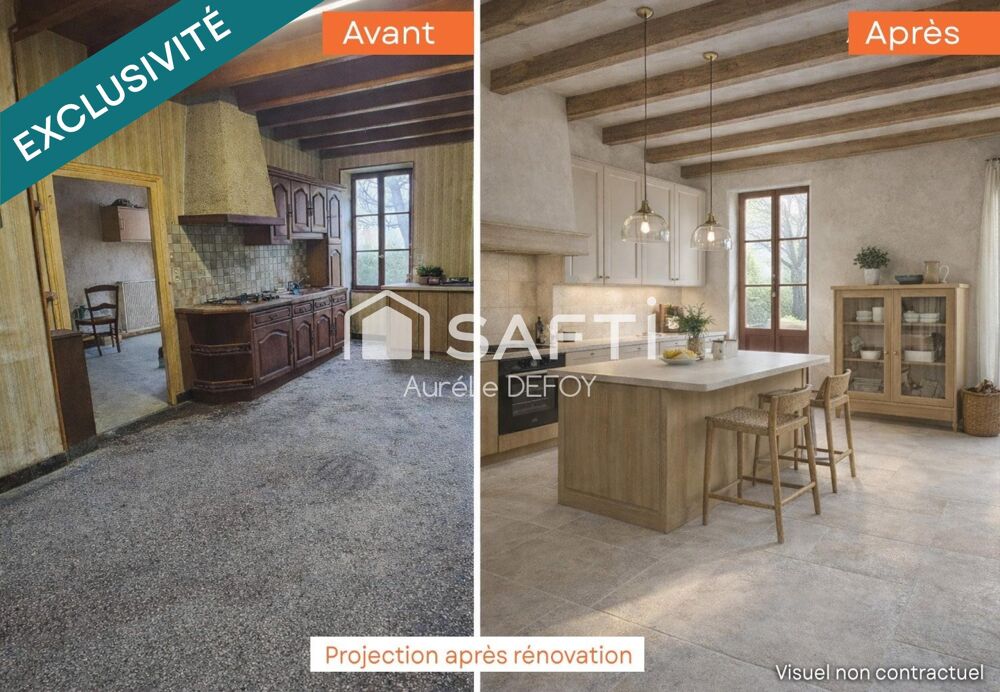 Vente Maison Authentique corps de ferme charentais avec fort potentiel Sainte-meme