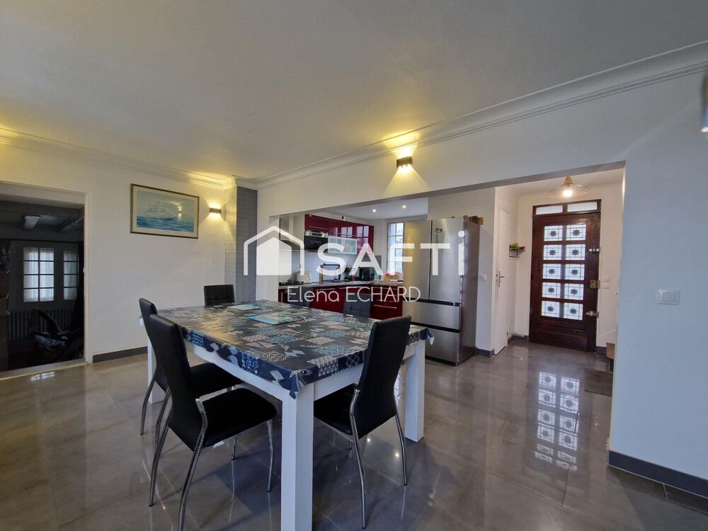 Vente Maison Idéal famille : Maison 3 chambres avec Sous-sol, Hangar et Stationnements Mantes-la-ville
