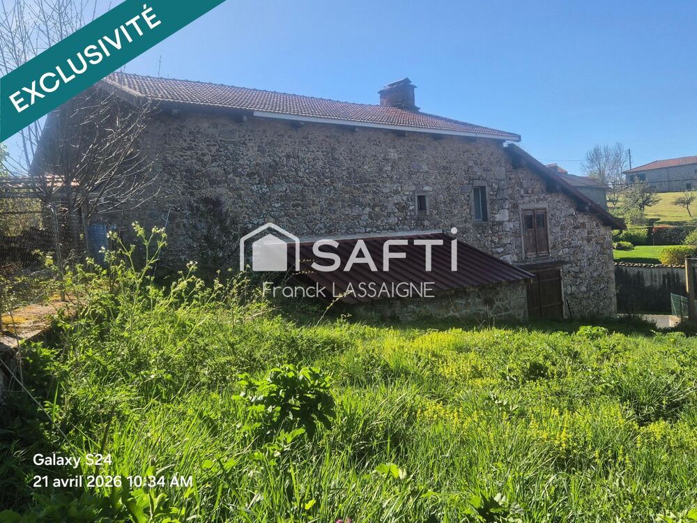 Vente Maison Corps de Ferme en pierres avec terrain + Puits Valcivieres