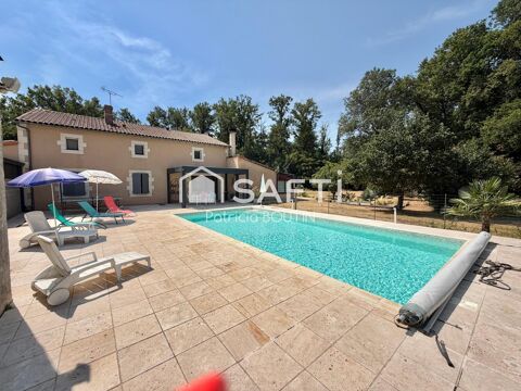   MAISON EN PIERRE 5 CHAMBRES + STUDIO ATTENANT ET PISCINE AVEC JARDIN A LEZAY Maison - 10 pièce(s) - 262 m²