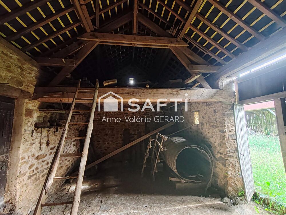 Ancienne fermette à rénover avec dépendances+puits