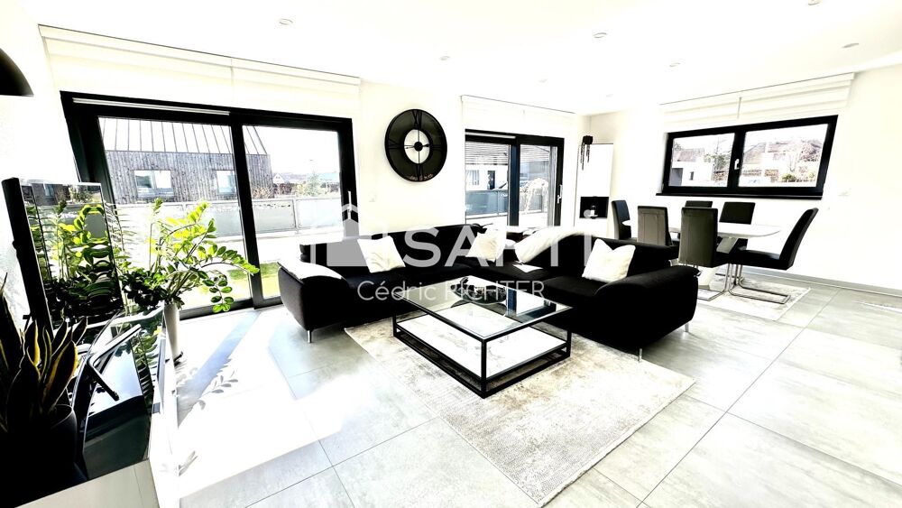 Vente Maison Rare  la vente : Maison d'architecte entirement de plain pied avec sous-sol Selestat