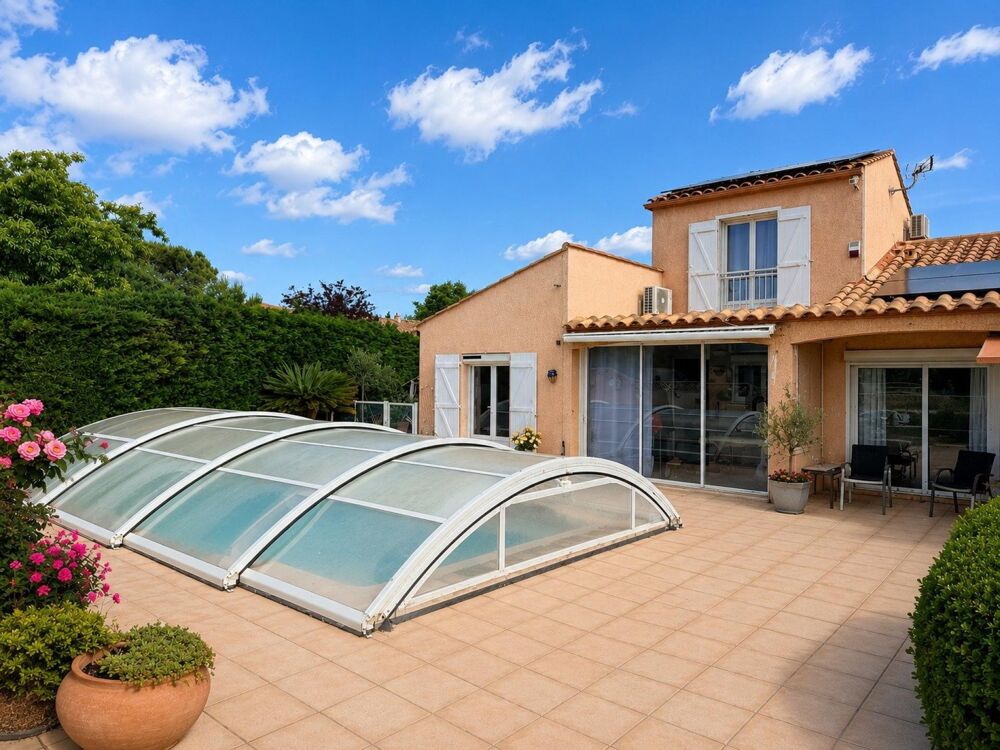 Villa vue mer & étangs, calme absolu à Fitou