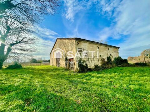   � Mouliets-et-Villemartin, d�couvrez cette propri�t� � r�nover, offrant un fort potentiel. Maison - 4 pi�ce(s) - 60 m�