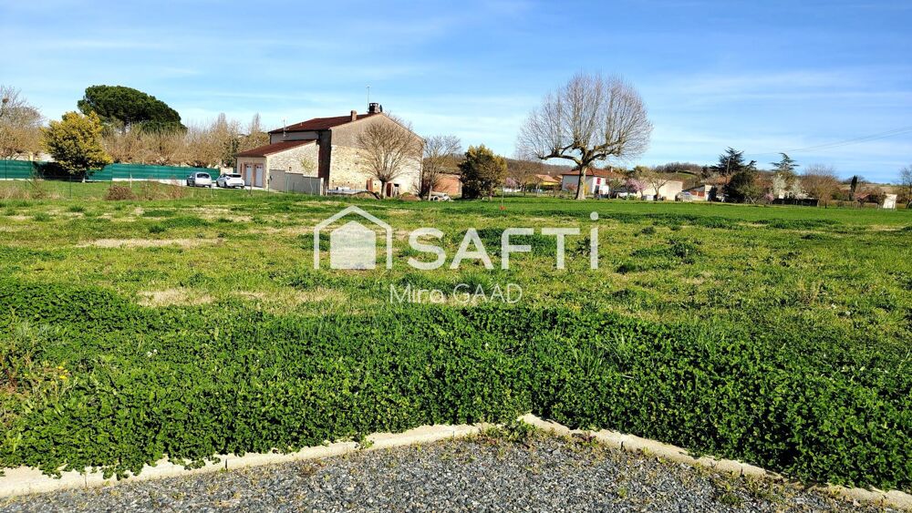 Vente Terrain Terrain plat viabilisé de 716m2 avec tout à l'égout Lavaur