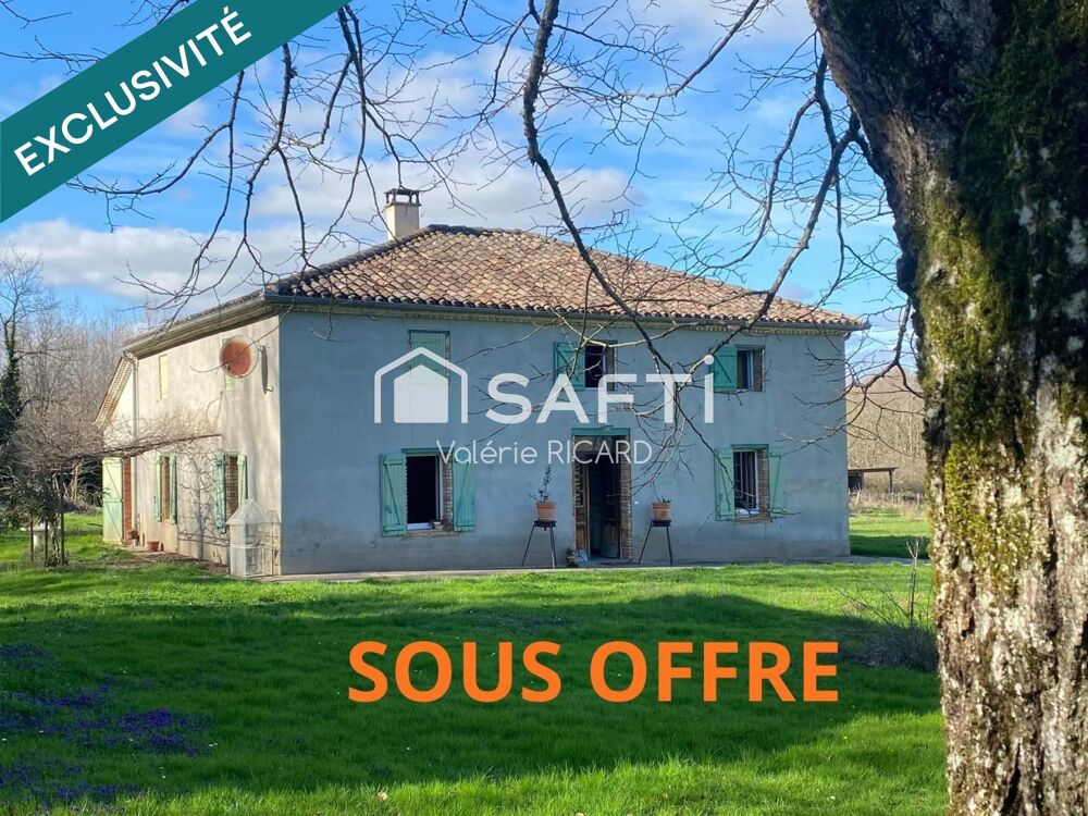 Au pays des cèpes (VAISSAC) Maison T7 avec dépendance.