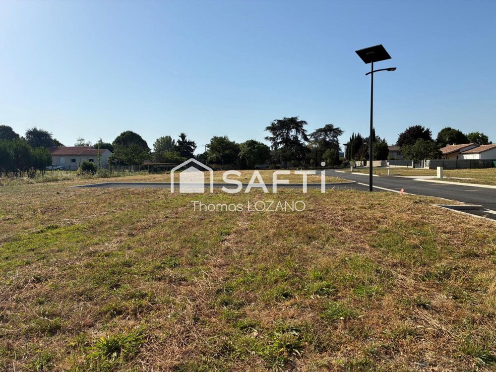 Vente Terrain Terrain a batir de 551 m2 Plat et viabilisé Estillac
