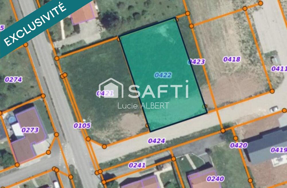 Vente Terrain Le cadre idéal pour construire en toute sérénité Grostenquin