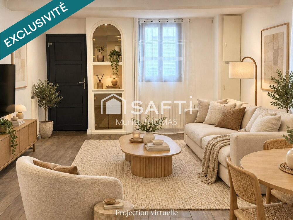 Vente Maison Maison rénovée 115 m², 4 chambres, cour, gare à pied. Type T5 La tour-du-pin