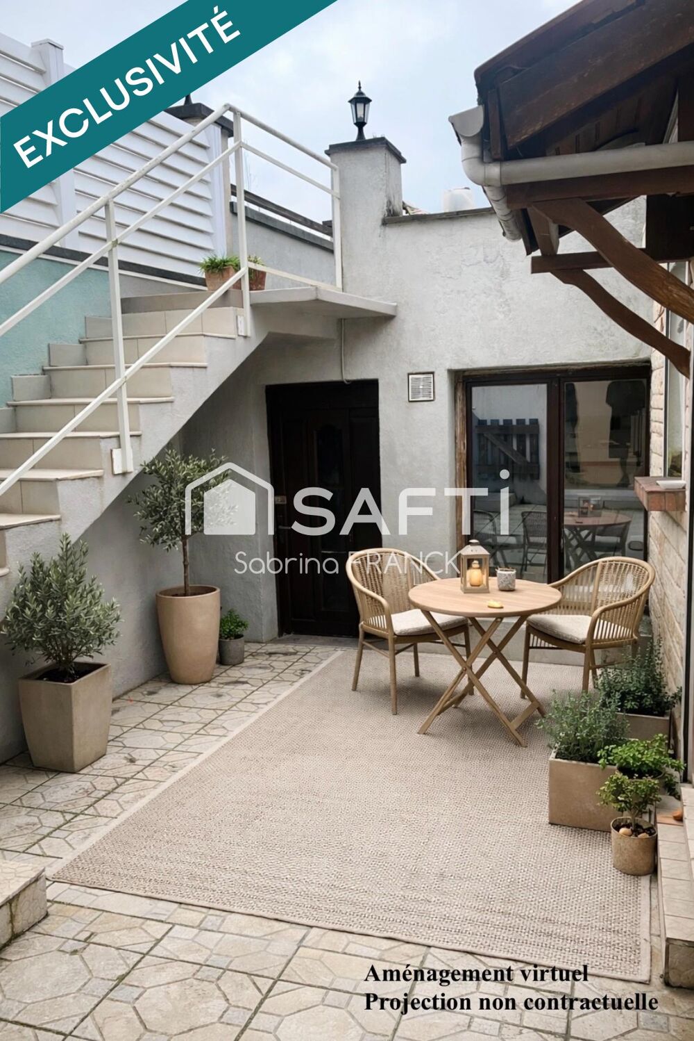 Maison 113m2 avec terrasse et garage