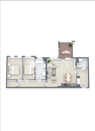  Appartement � vendre 3 pi�ces 82 m�