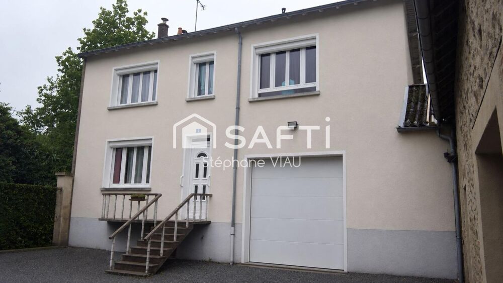 Ensemble de 2 Maisons de bourg de 165 M2 et 75 M2 ; 4 chambres, piscine, cave et dépendances