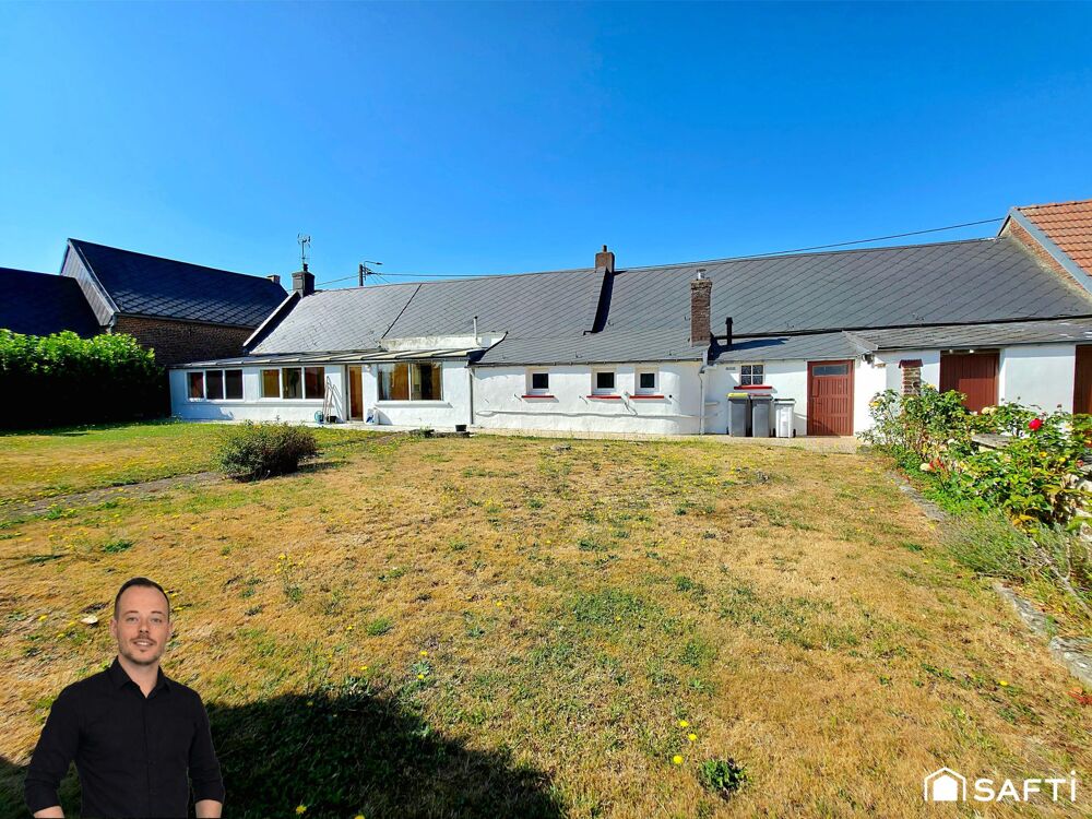 Vente Maison Plain-pied 3 chambres avec grand garage WALINCOURT Walincourt-selvigny
