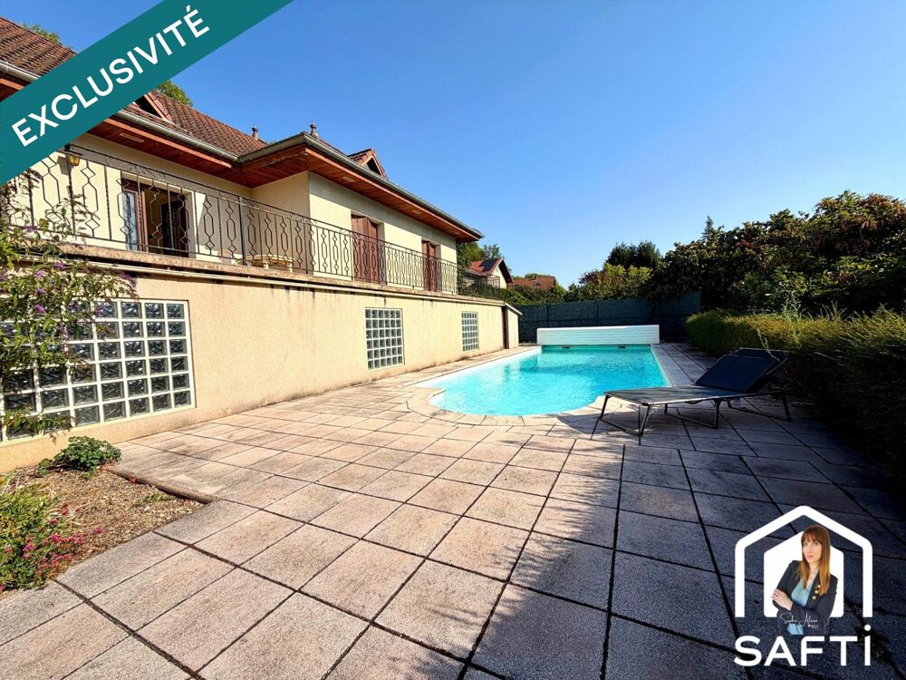 Vente Maison Maison familiale avec piscine, grand sous-sol et terrain arboré avec vue sur le Vercors Polienas