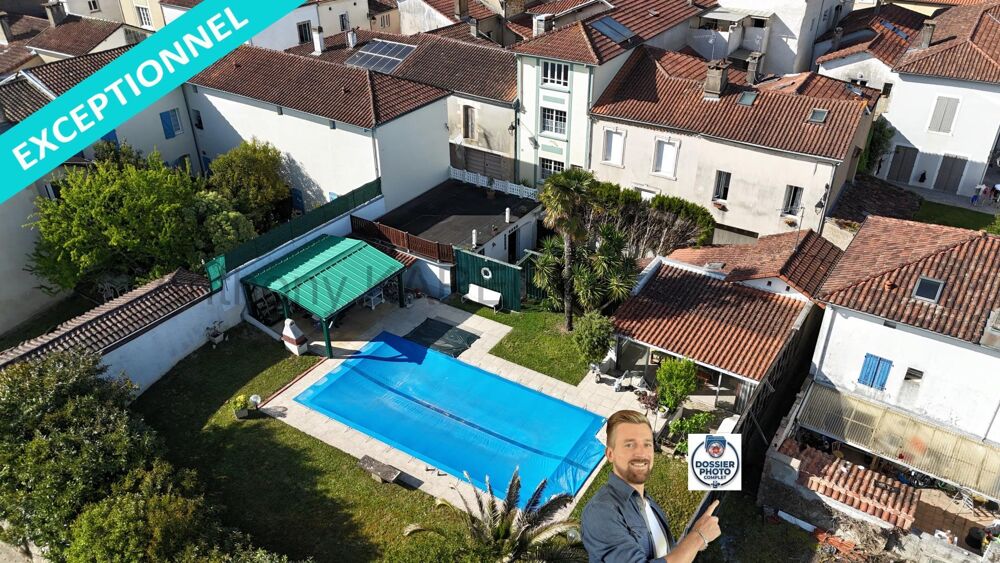 Maison de ville d'exception + Garage + Piscine + Jardin