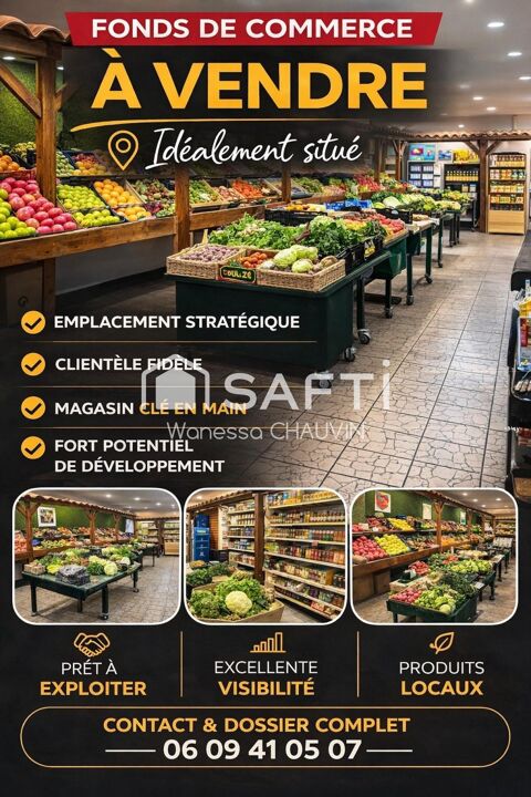 Primeur � Fonds de commerce &agrave; vendre, bel emplacement 30000 13330 Pelissanne