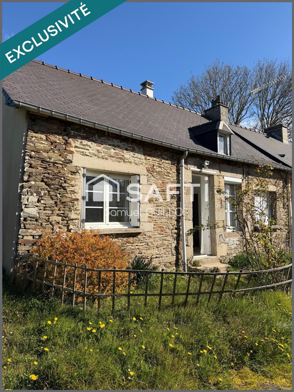 Charmante maison en pierre au calme absolu
