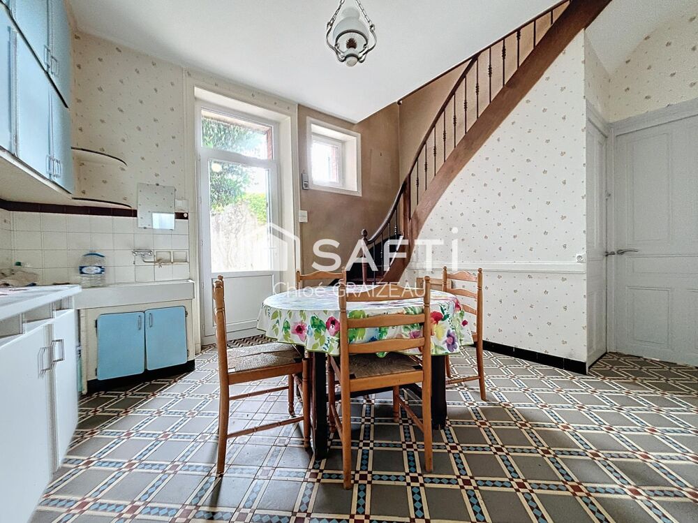 Maison de bourg, 130 m² habitables évolutifs