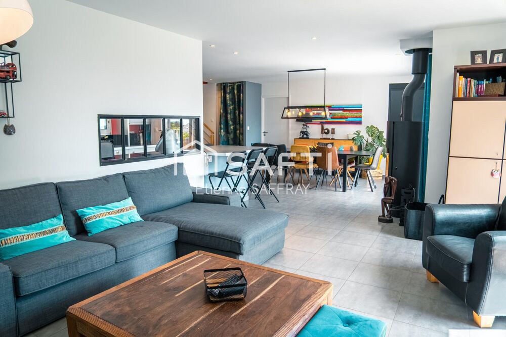 Maison 4 ch + bureau, belles prestations, récente