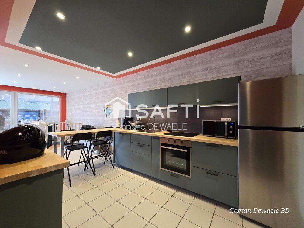 DUPLEX INVERSÉ 90 m²  PROCHE MER  JARDIN  VENDU MEUBLÉ