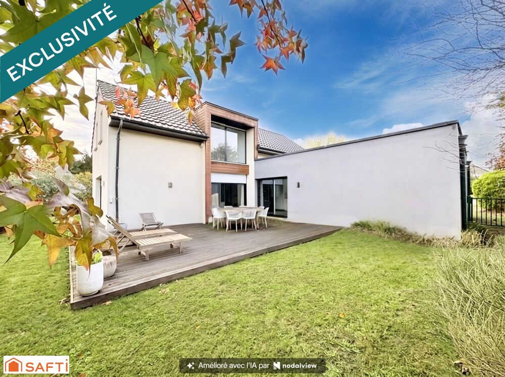 Vente Maison EN EXCLUSIVITÉ – Superbe pavillon individuel de 160 m² semi plain-pied à Saint-Amand-les-Eaux avec garage Saint-amand-les-eaux