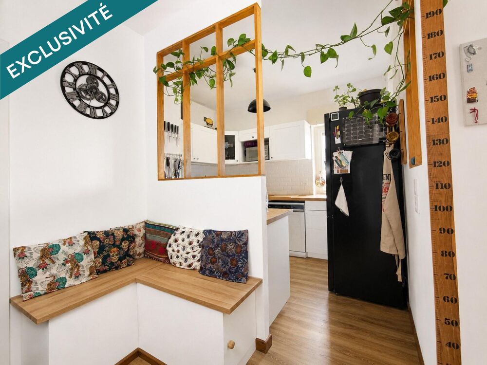 Dijon, T3, 65m² avec grande terrasse et parking