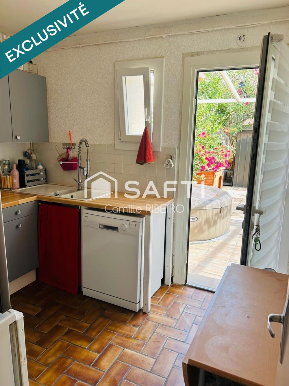 Vente Maison LE BARCARES,A 500M DE LA PLAGE,MAISON T5,GARAGE,2 EXTERIEURS Le barcares