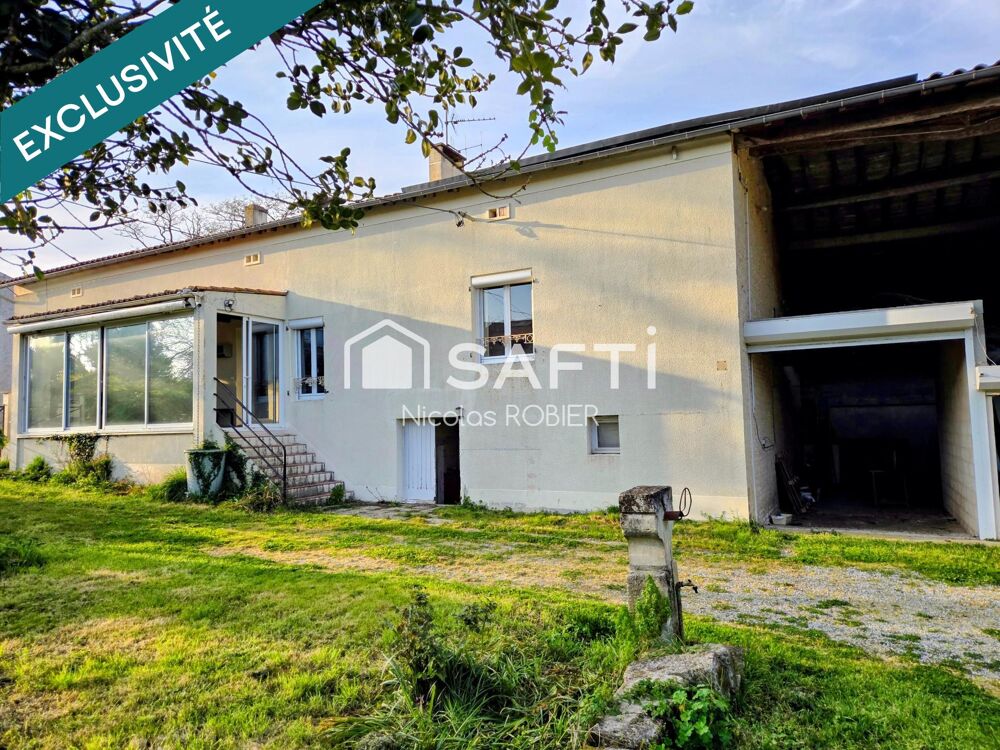 Maison en pierre autonome en énergie !! Garage, dépendances, jardin ! Parcelle constructible à revendre !
