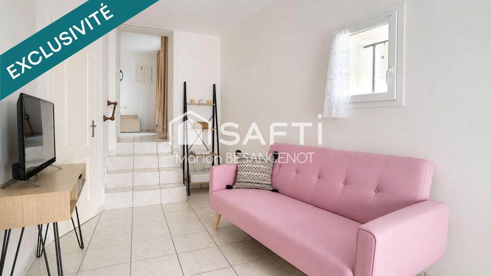 Maison de village rénovée  2 chambres + bureau  77 m²
