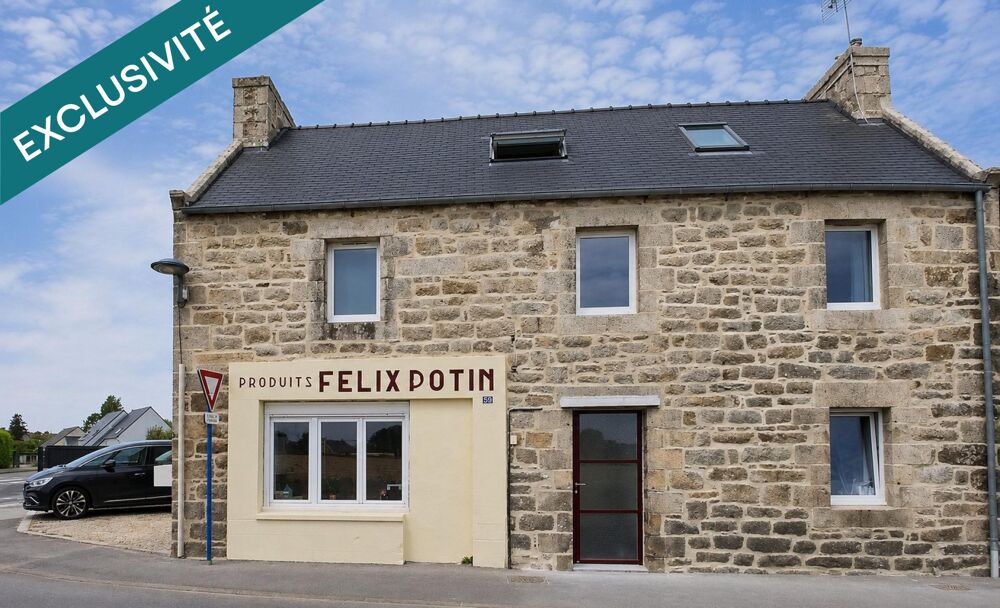 Cléder  Élégante maison de ville rénovée, entre mer et commodités
