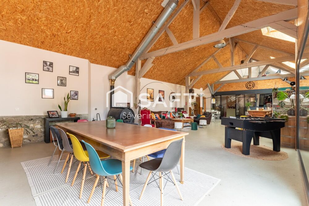 Vente Maison LOFT EXCEPTIONNEL 280 M2 TOIT CATHEDRALE+ 2 DEPENDANCES BIEN RARE A ROUEN Rouen