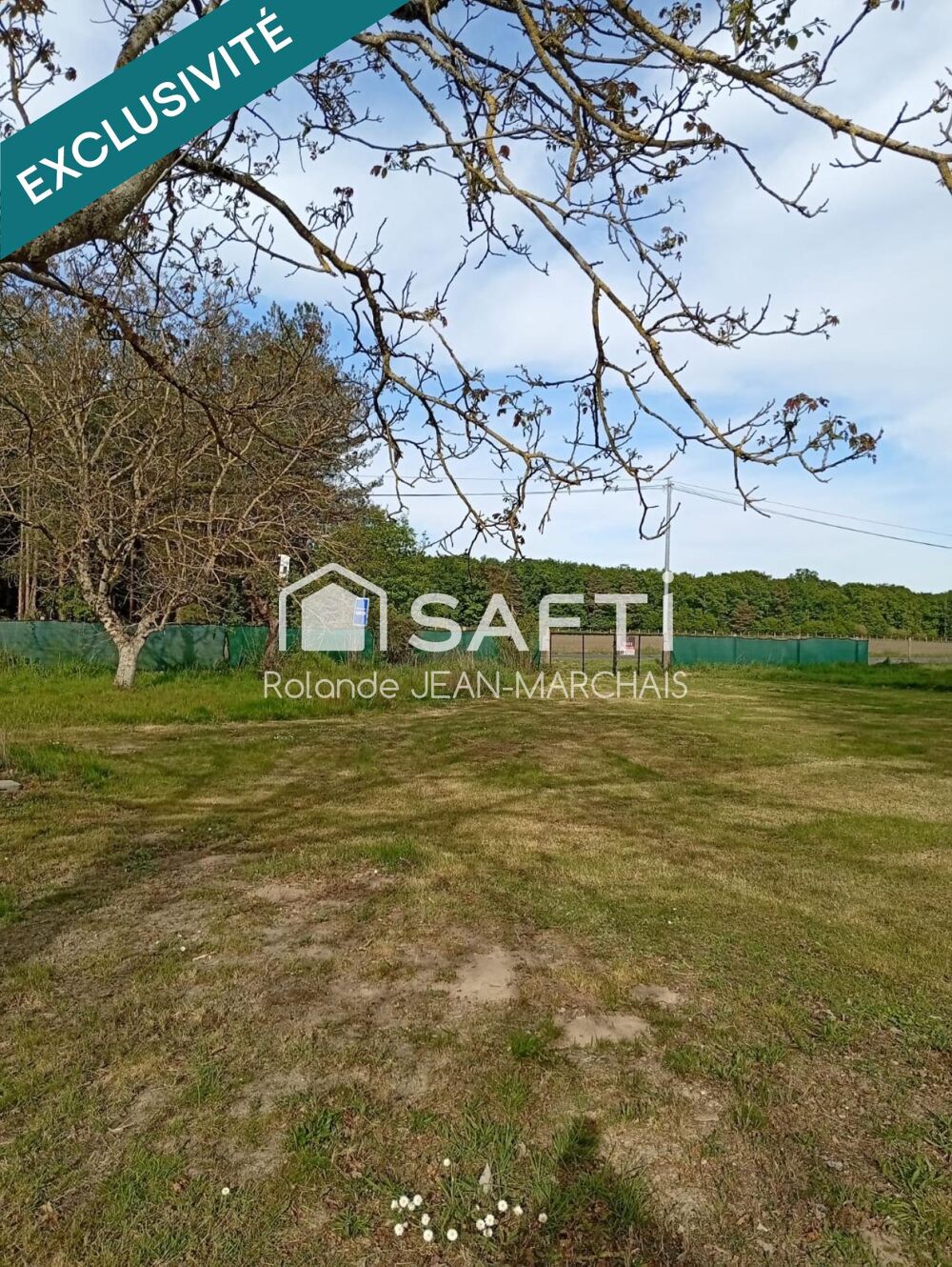 Vente Terrain Beau terrain de loisirs de 3700 m2 ! Les bordes