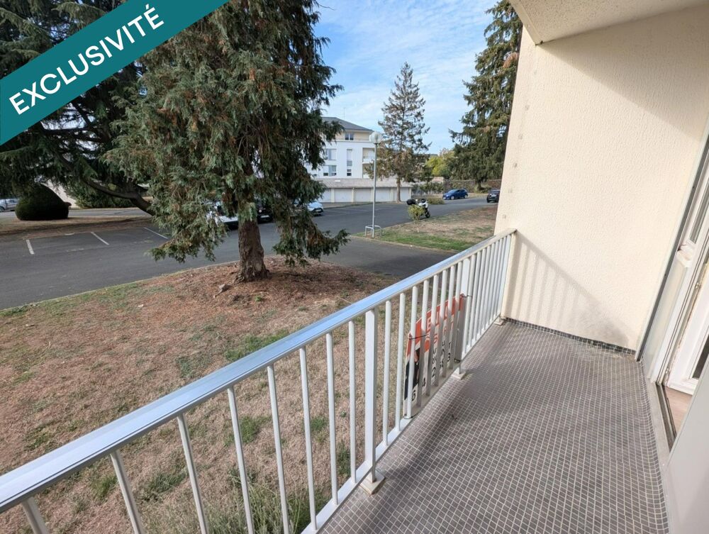 Vente Appartement GRAND T3 avec balcon, cave et place privative. Angers