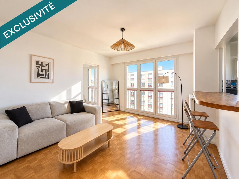 Appartement de 59 m² en centre-ville du Mans, proche de la gare, sans travaux.