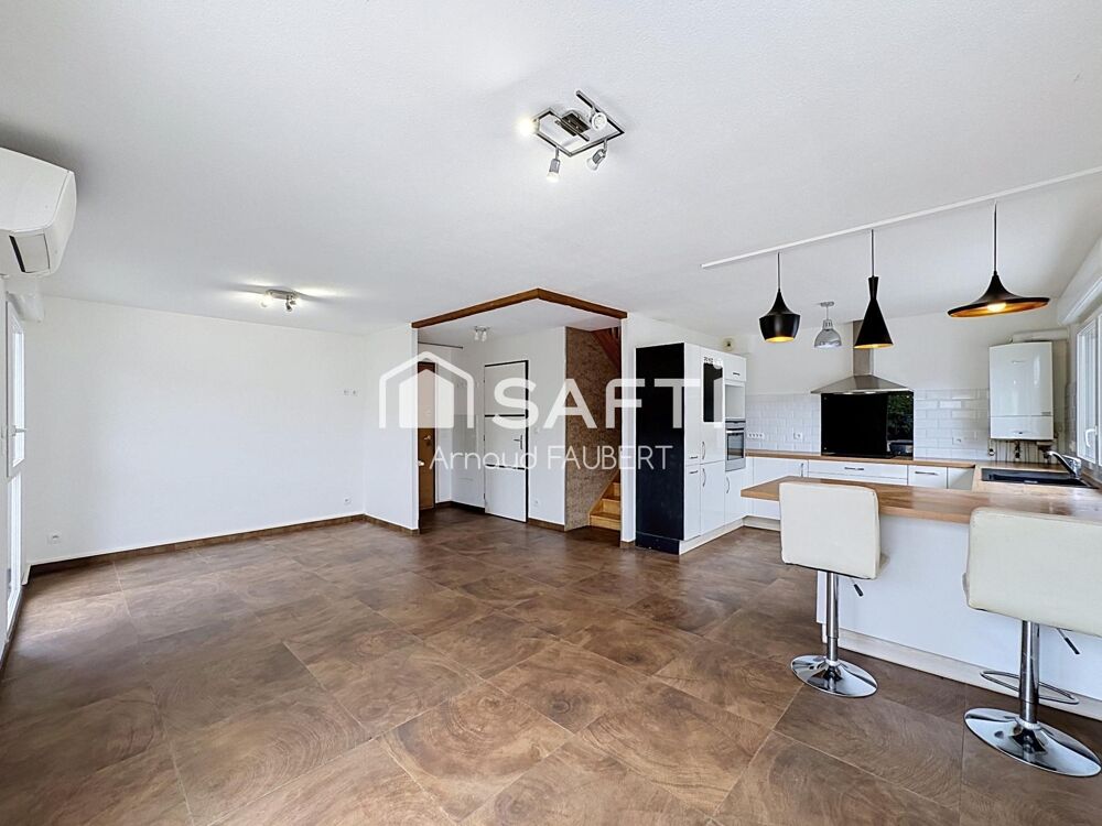 Duplex 83m2 3 chambres jardin et double garage