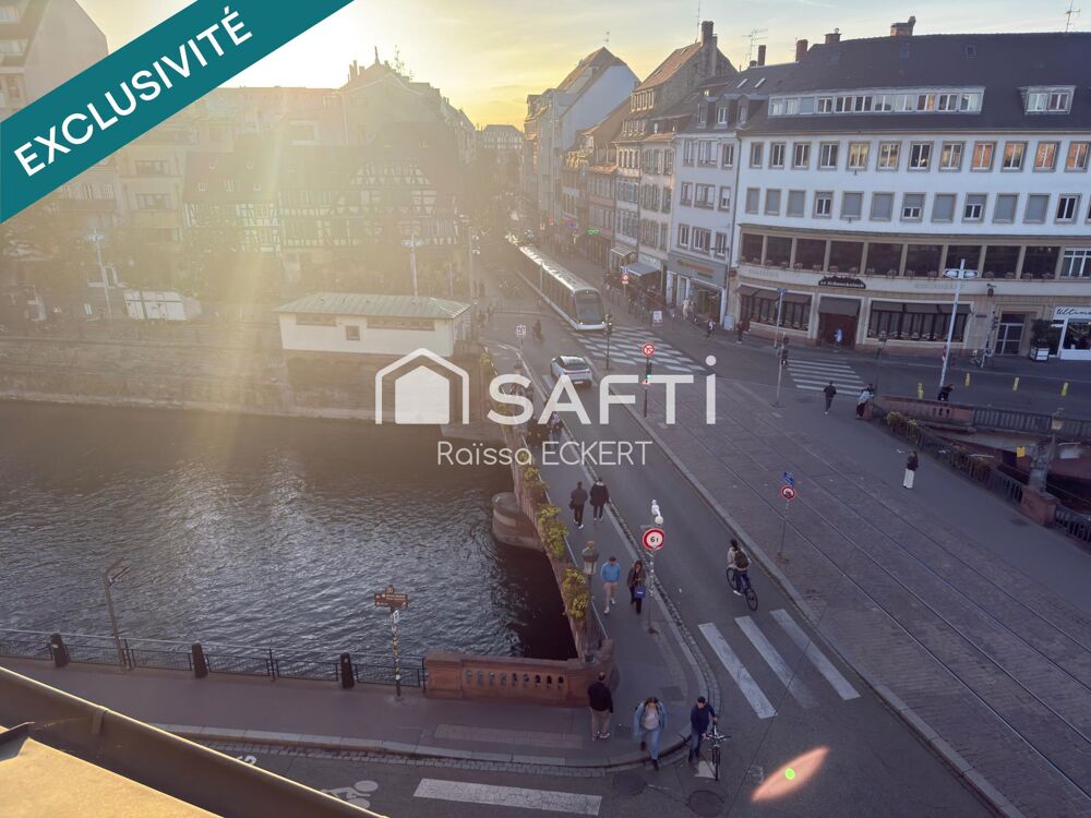 Vente Appartement Strasbourg : T1 bis lumineux, vue sur l'eau Strasbourg
