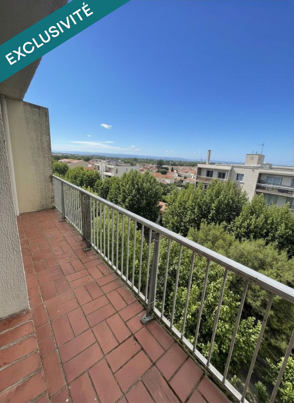 Appartement T2 de 53m² avec balcon et place de parking