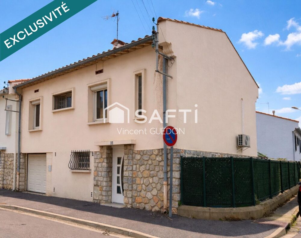 Vente Maison MAISON 4 PIÈCES 102 m²–JARDIN 2 ESPACES DE VIE Perpignan