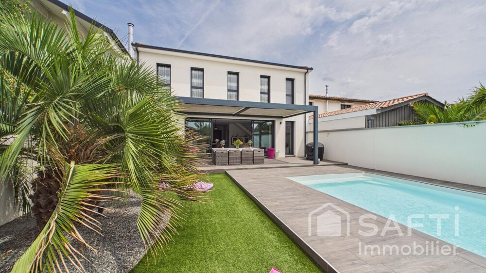 Maison contemporaine de 170 m2 - 4 chambres- Prestations haut de gamme, au calme d'une impasse