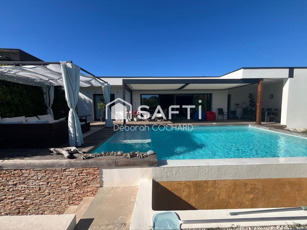 Vente Maison Maison contemporaine de plain-pied avec piscine à débordement – Produit exceptionnel Jacou